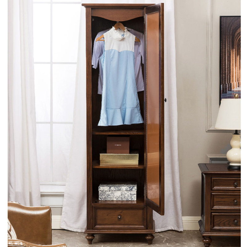 American style retro simple bedroom wardrobe
